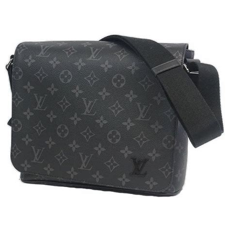 sacoche louis vuitton district pm fausse|District PM Small Men's Messenger Bag .